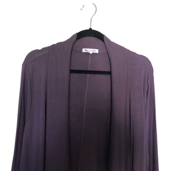 Athleta PRANAYAMA LONG WRAP Dust Violent - Picture 6 of 9